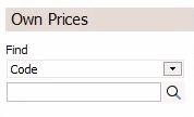 Find Product Search Box